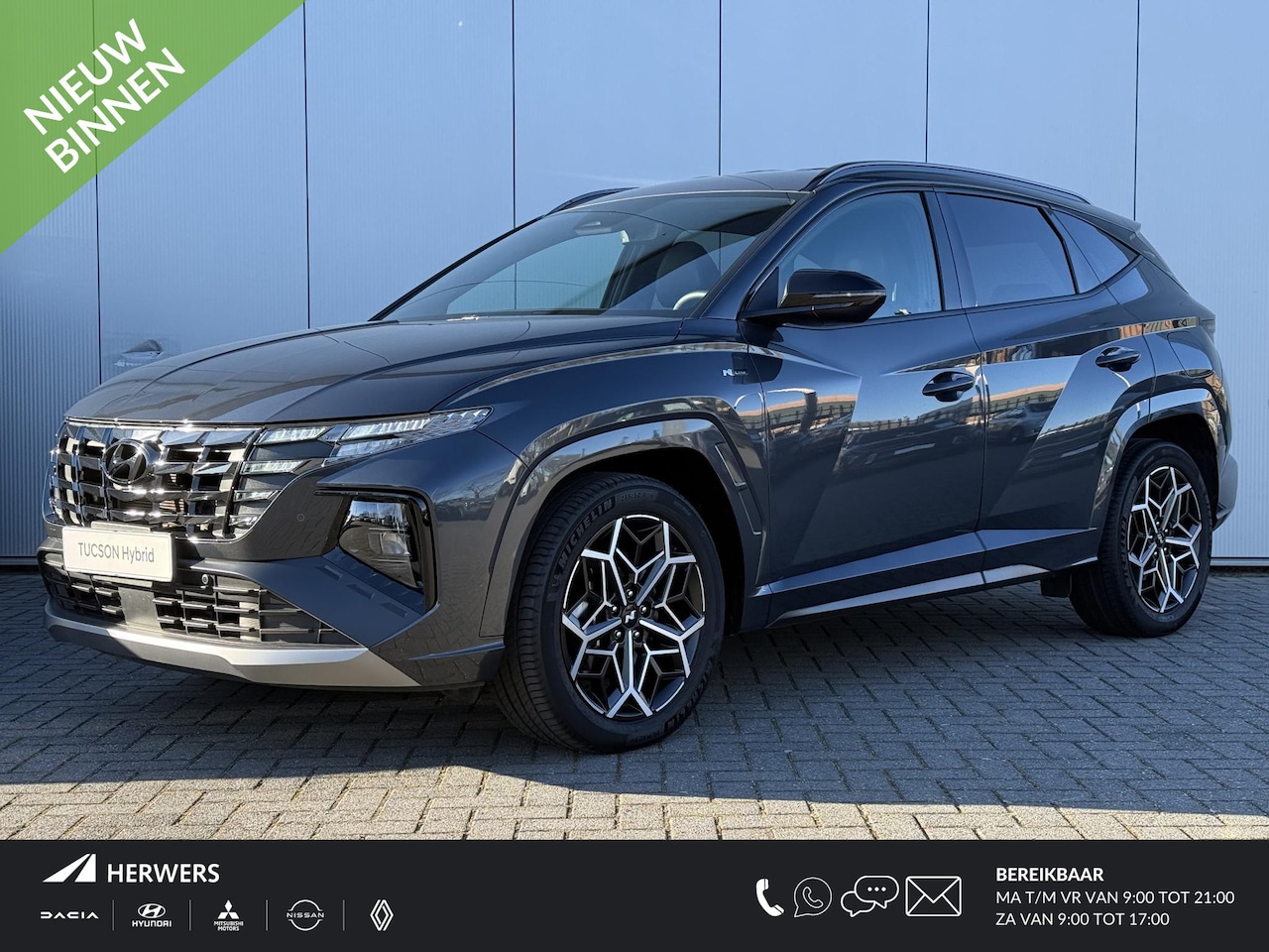 Hyundai Tucson - 1.6 T-GDI HEV N Line / Stoelverwarming / Achteruitrijcamera / 19 Inch / LED / Parkeersenso - AutoWereld.nl