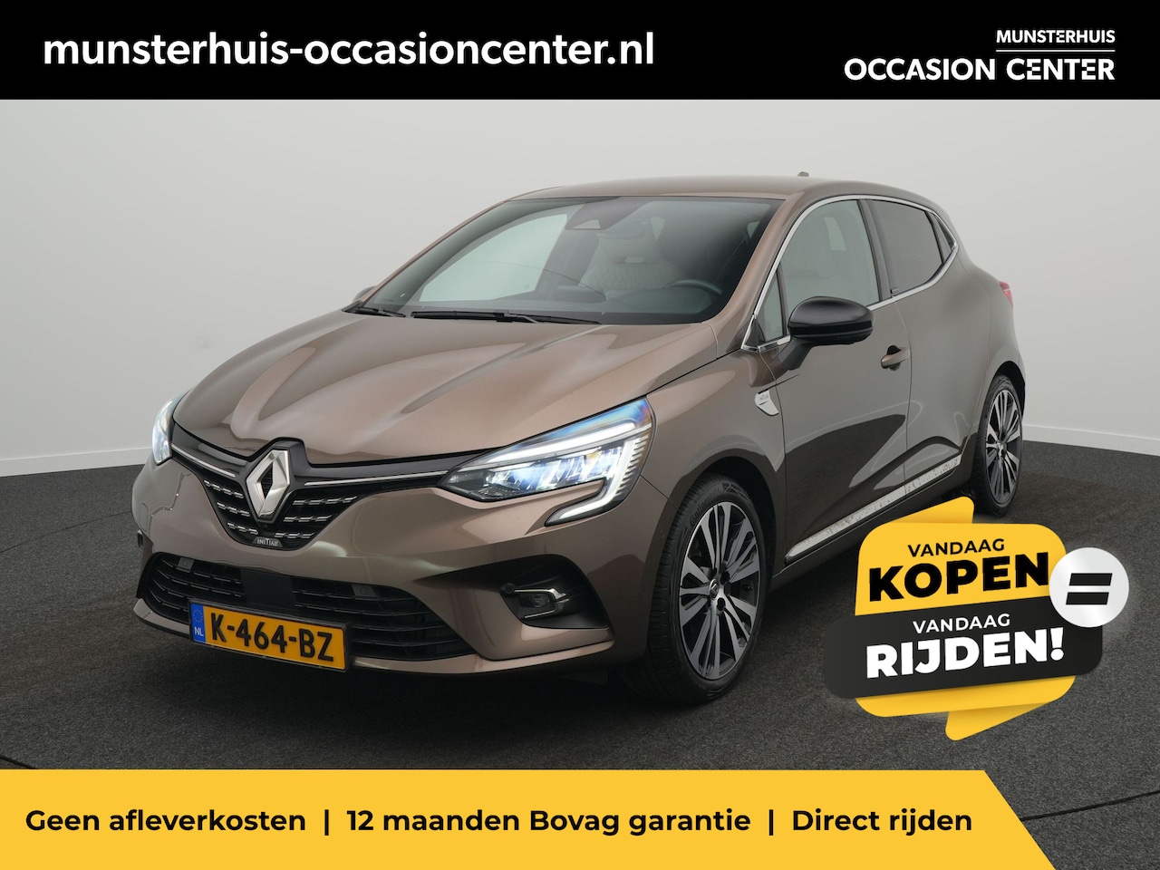 Renault Clio - 1.6 E-Tech Hybrid 140 Initiale Paris - 360 graden camera - Luxe Uitvoering - AutoWereld.nl