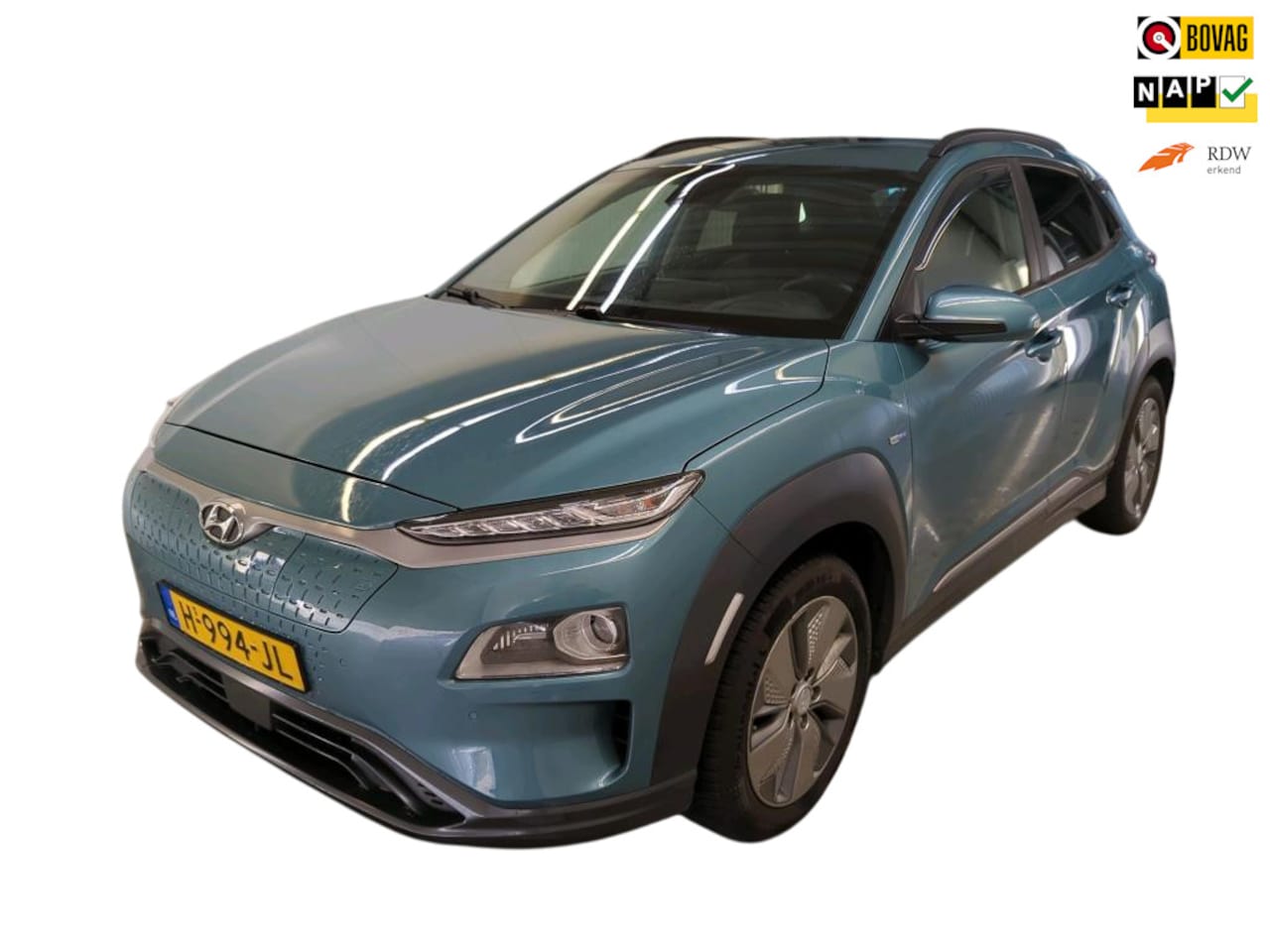 Hyundai Kona Electric - EV Premium |64 kWh|NIEUW MODEL|TREKHAAK|LEDER|STOEL,STUURVERW.|STOELVENT.|ACC|CAMERA| - AutoWereld.nl