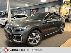 Audi Q5 Sportback - 55 TFSI e S edition, pano, leer, s-line, camera, elec klep, trekhaak, virual, boeken