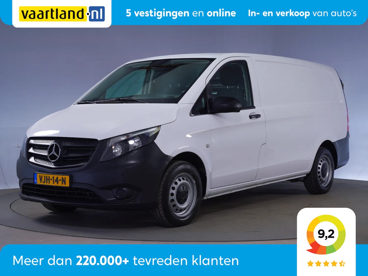 Mercedes-Benz Vito - 116 CDI Lang RWD 163Pk [ Nav Camera Parkeersensoren ] - AutoWereld.nl