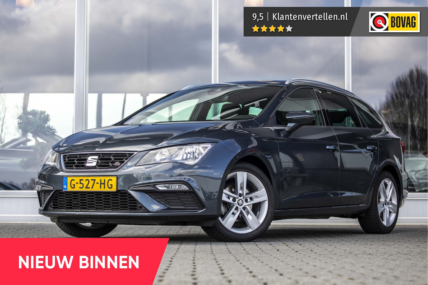 Seat Leon ST - 1.5 TSI FR Business Intense | NL Auto | Cruise | Carplay | DAB - AutoWereld.nl