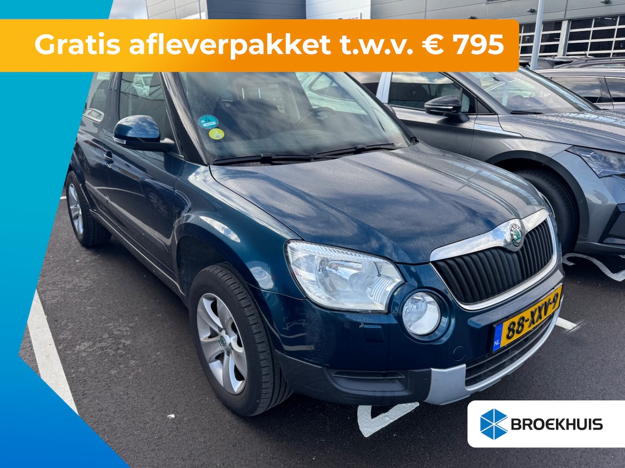 Skoda Yeti - 2.0 TDI 140 pk Ambition 4x4 6-DSG | ZEER LAGE KILOMETER STAND | - AutoWereld.nl