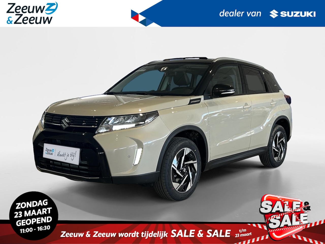 Suzuki Vitara - 1.4 Boosterjet Select Smart Hybrid 140pk | Voorraad | €1.500.- korting | Kantel / schuifda - AutoWereld.nl