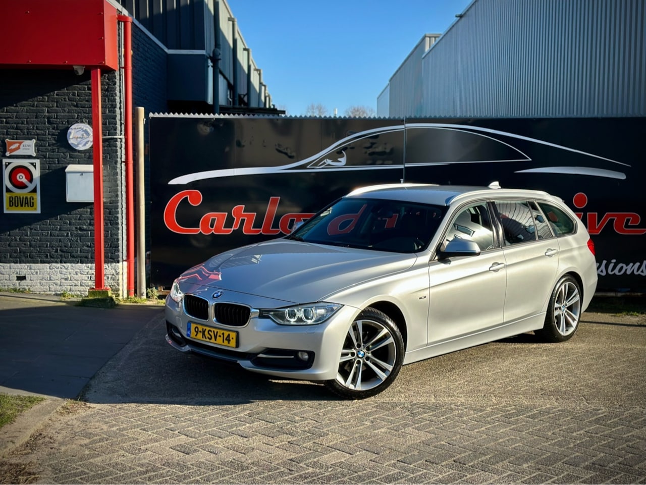 BMW 3-serie Touring - 316d LEER|NAVI PRO|XENON|STOELVERWARMING - AutoWereld.nl