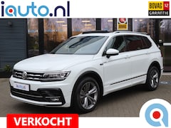 Volkswagen Tiguan Allspace - 1.4 TSI 110kW DSG R-Line 7p. Pano/LED Plus/Vienna Leder/Elek. stoelen/360Camera/Keyless/Tr