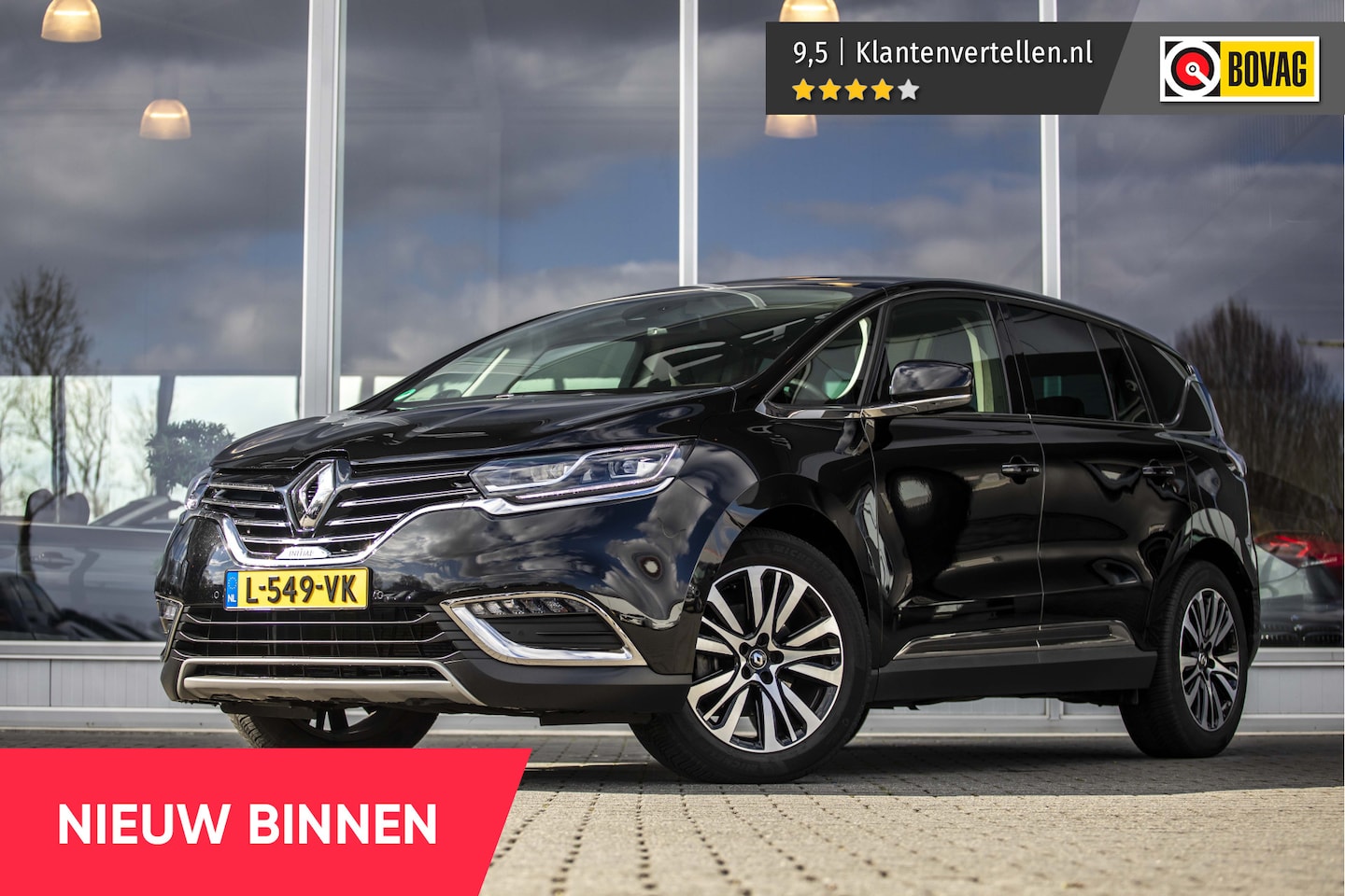 Renault Espace - 1.8 TCe Initiale Paris 7p. | Pano | Memory | Volleder | Camera - AutoWereld.nl