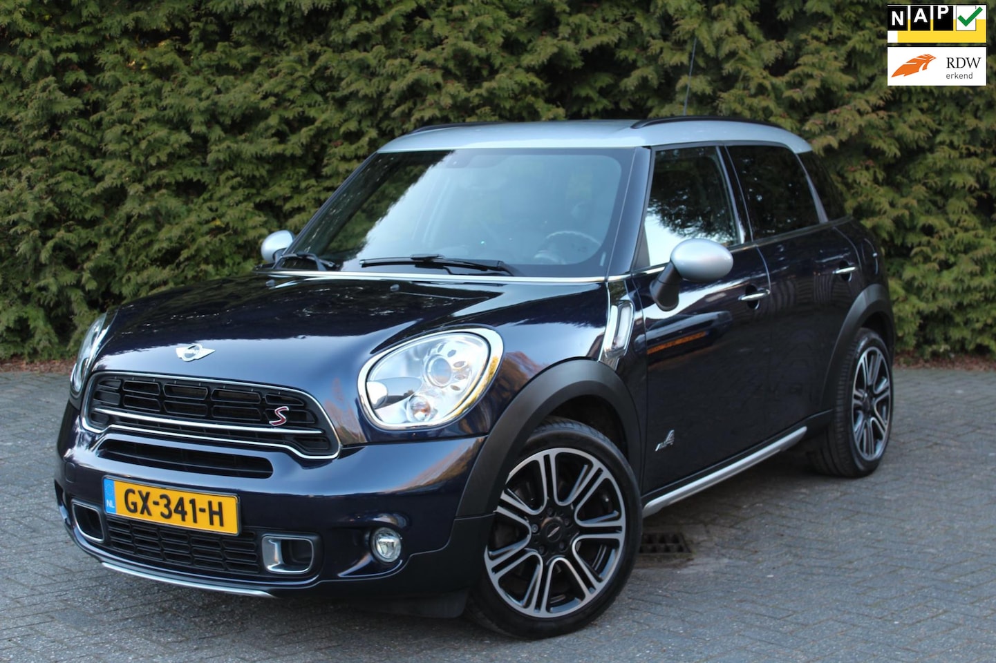 MINI Countryman - Mini 1.6 Cooper S ALL4 Knockout Edition 190PK| Climate Control | NAVI | Leder | PDC | Stoe - AutoWereld.nl