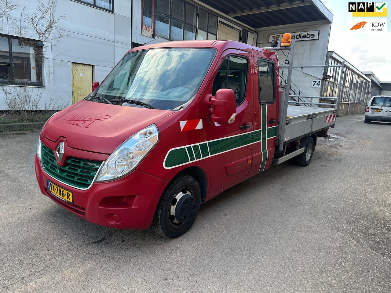 Renault Master - T35 2.3 dCi L4H2 DL/ Open Laadbak/ Werkverkeer - AutoWereld.nl