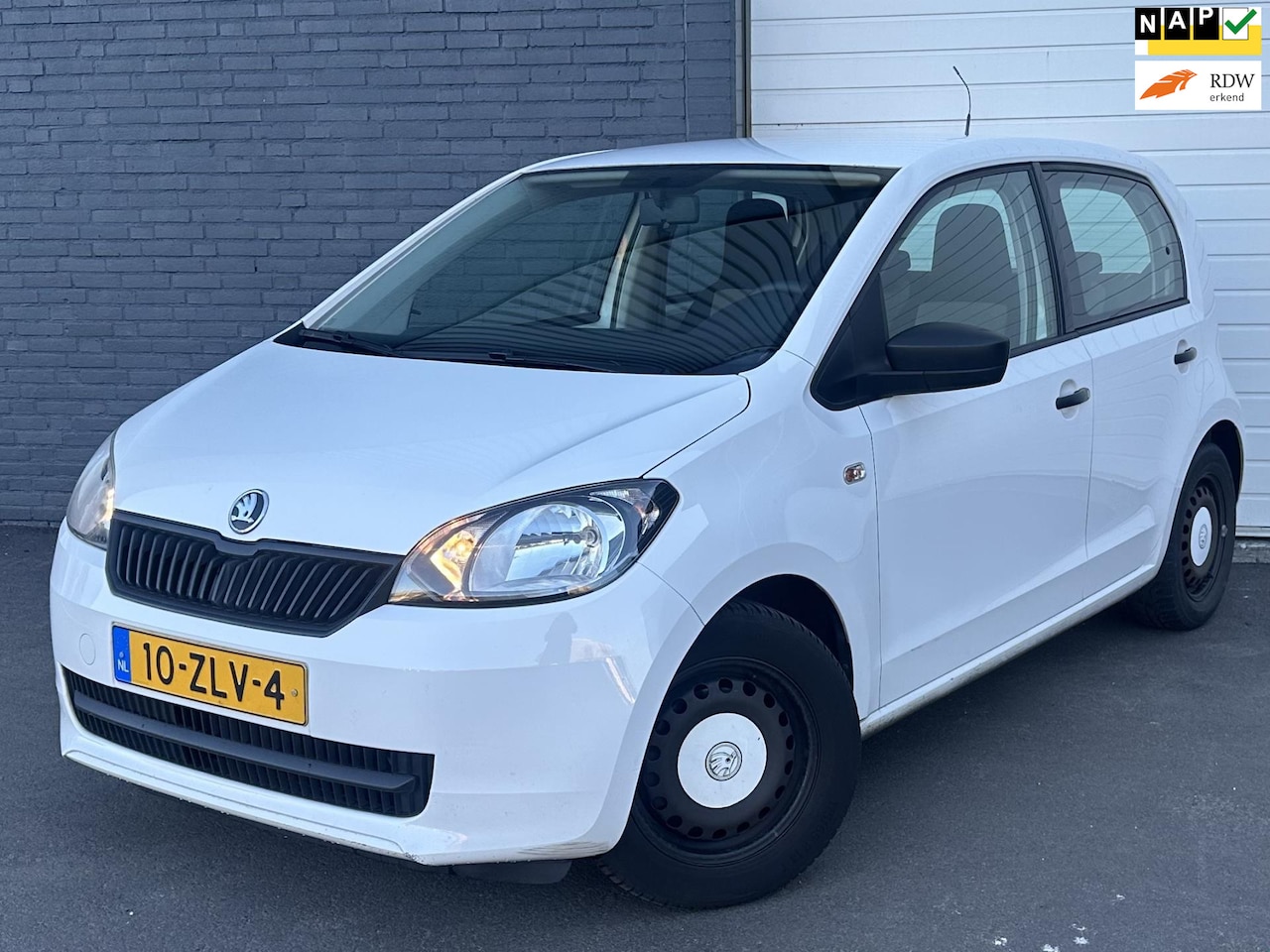 Skoda Citigo - 1.0 Greentech Arctic DEALERO-H/AIRCO/5D/NAP - AutoWereld.nl