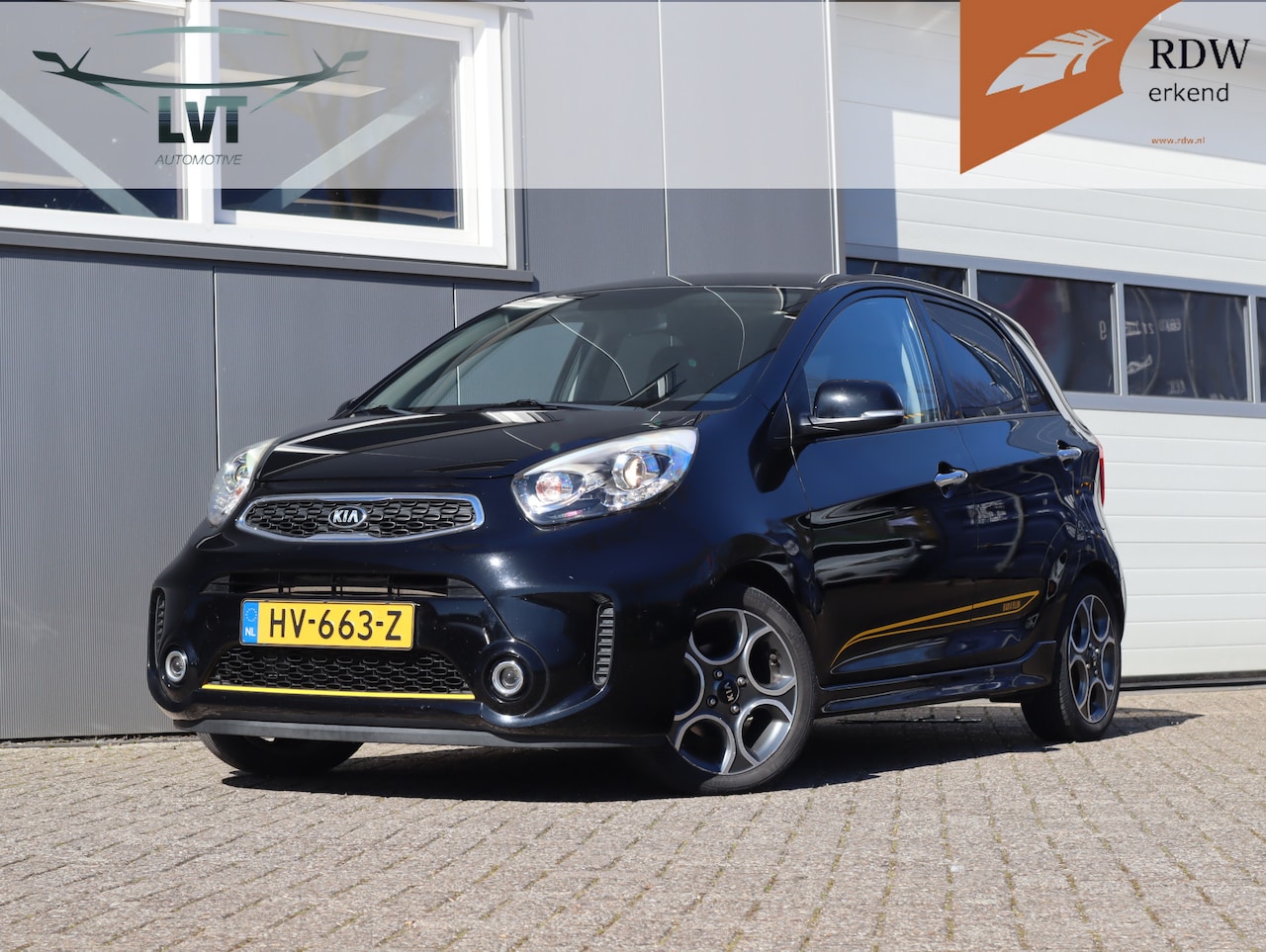 Kia Picanto - 1.2 CVVT 85PK SportsLine / Cruise / Clima / Stuur+stoelverwarming - AutoWereld.nl