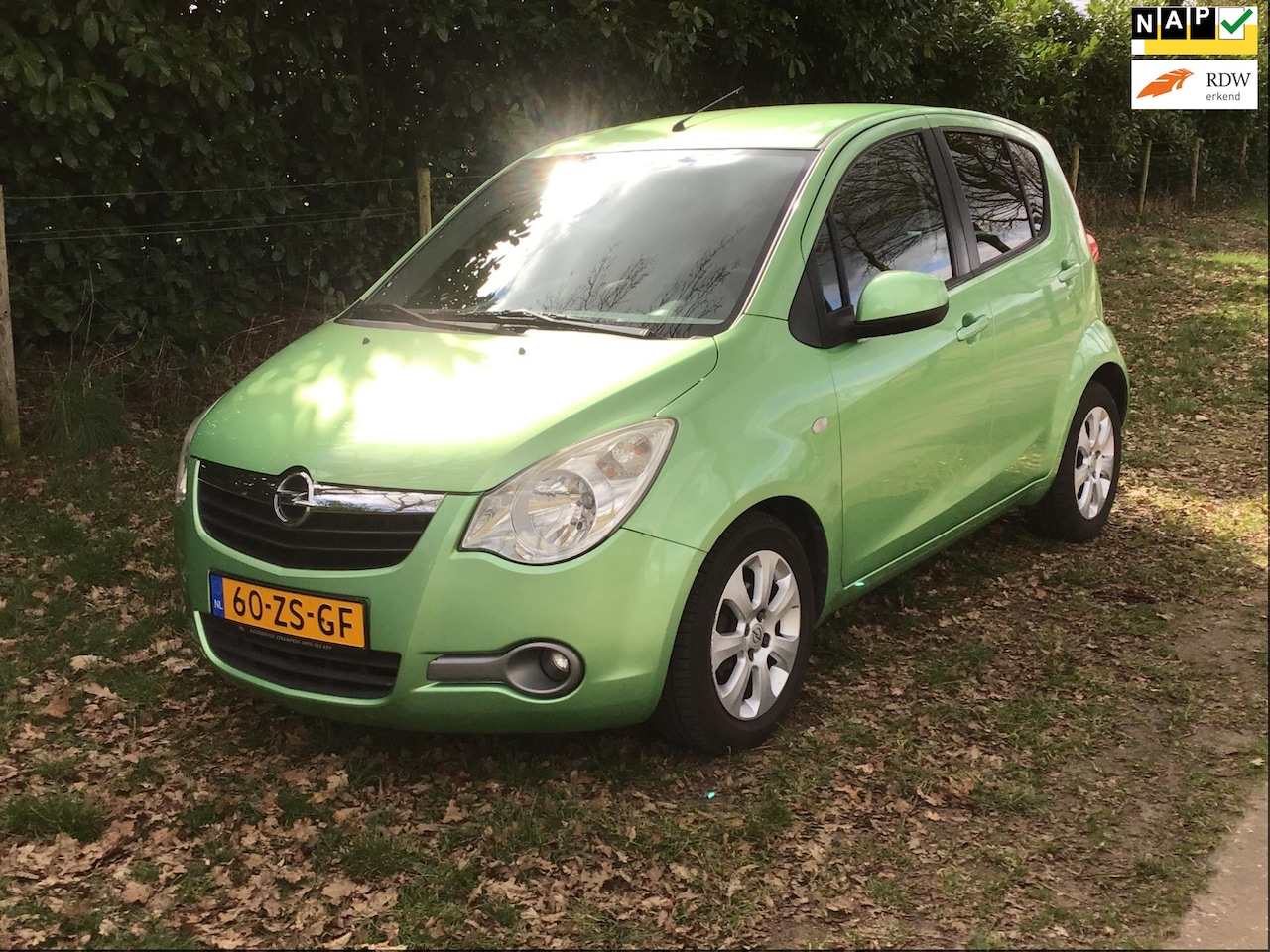 Opel Agila - 1.2 Enjoy met NAP, in zeer mooie staat - AutoWereld.nl