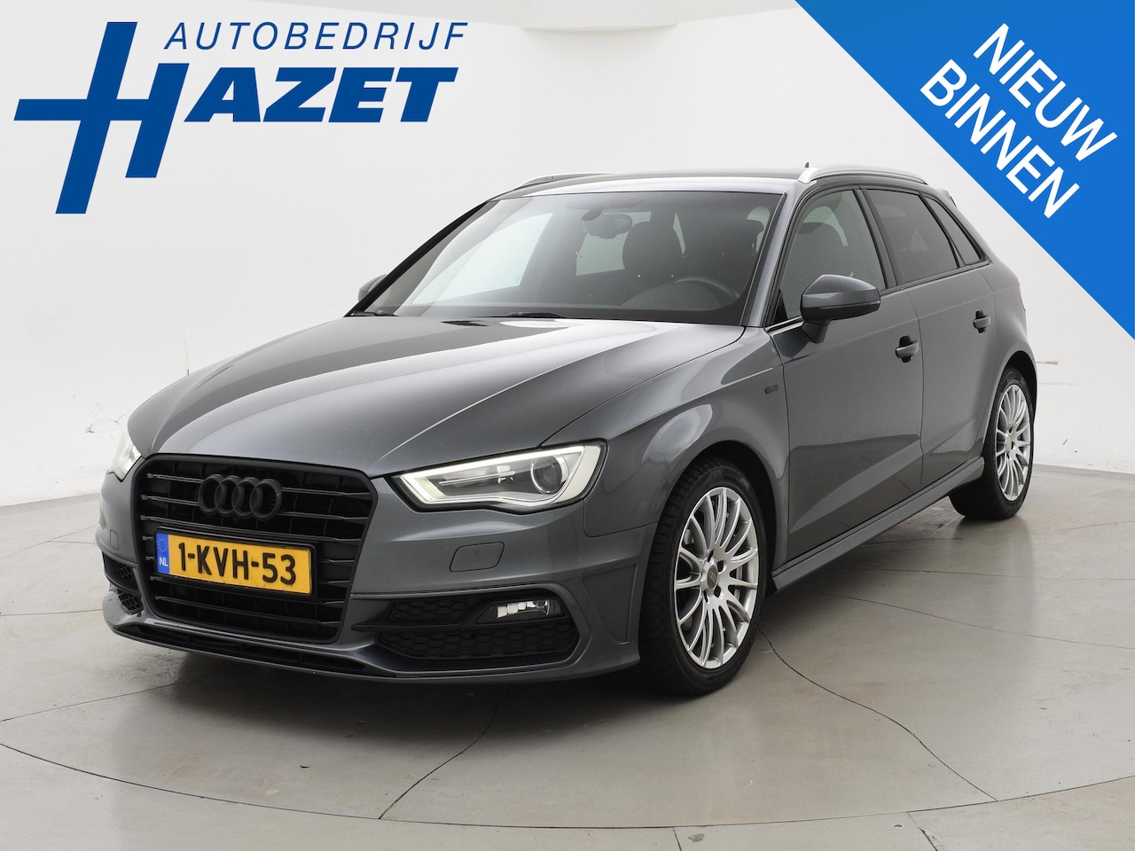 Audi A3 Sportback - 1.4 TFSI S-TRONIC AUT. *3X S-LINE* + SPORTSTOELEN | XENON | STOELVERW. - AutoWereld.nl