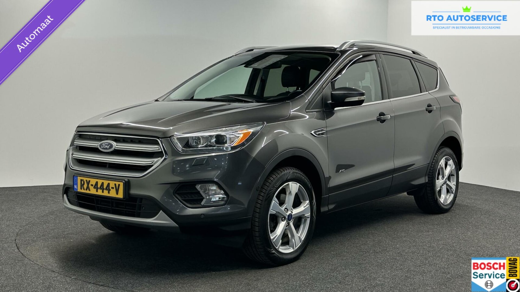 Ford Kuga - 2.0 TDCI Titanium Plus 4WD ECC NAVI CAMERA TREKHAAK - AutoWereld.nl