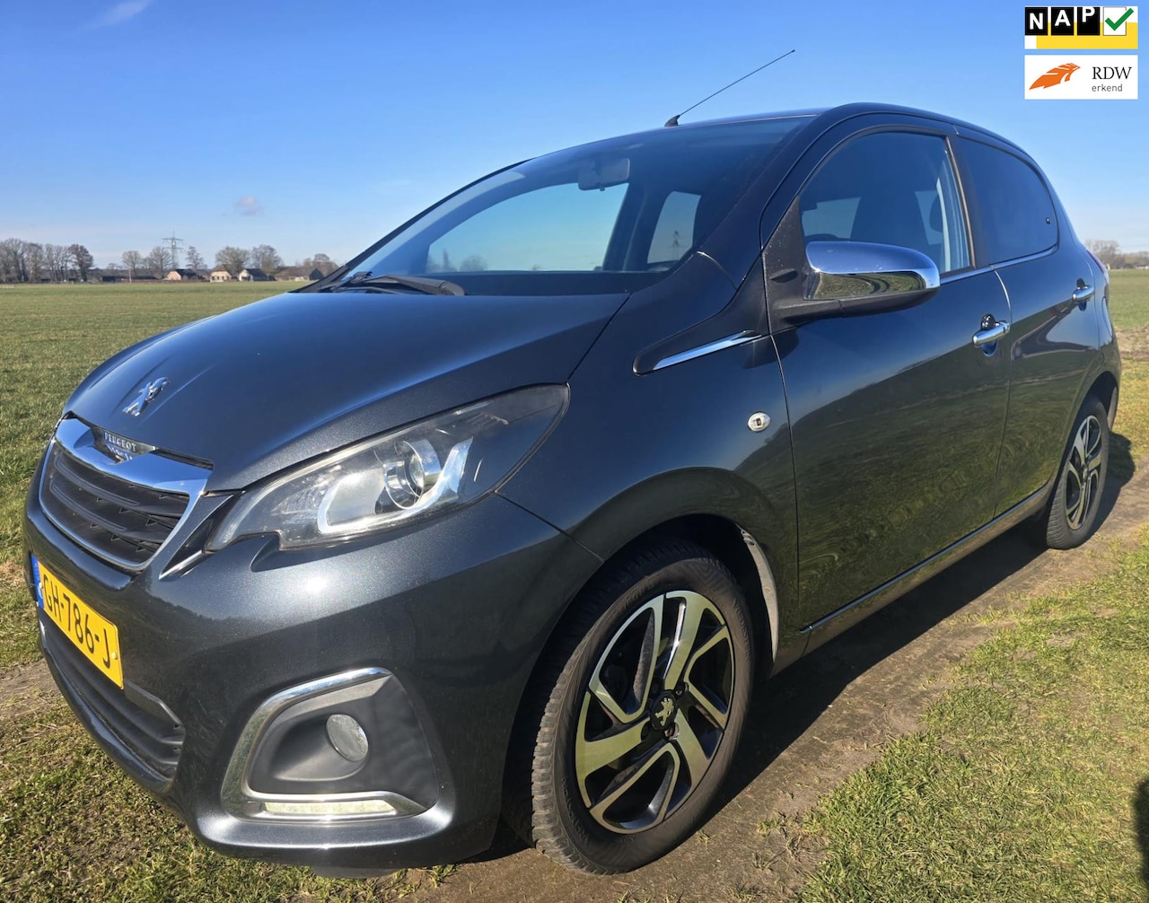 Peugeot 108 - 1.0 e-VTi Première|Airco|Camera|Bluetooth|Keyless - AutoWereld.nl