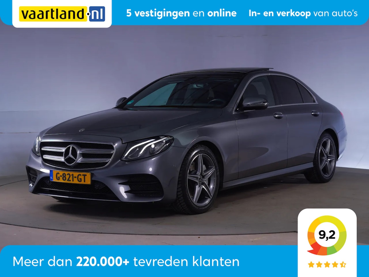 Mercedes-Benz E-klasse - 200d Premium AMG Sport [ Panorama Widescreen Alcantara/leder LED ] - AutoWereld.nl