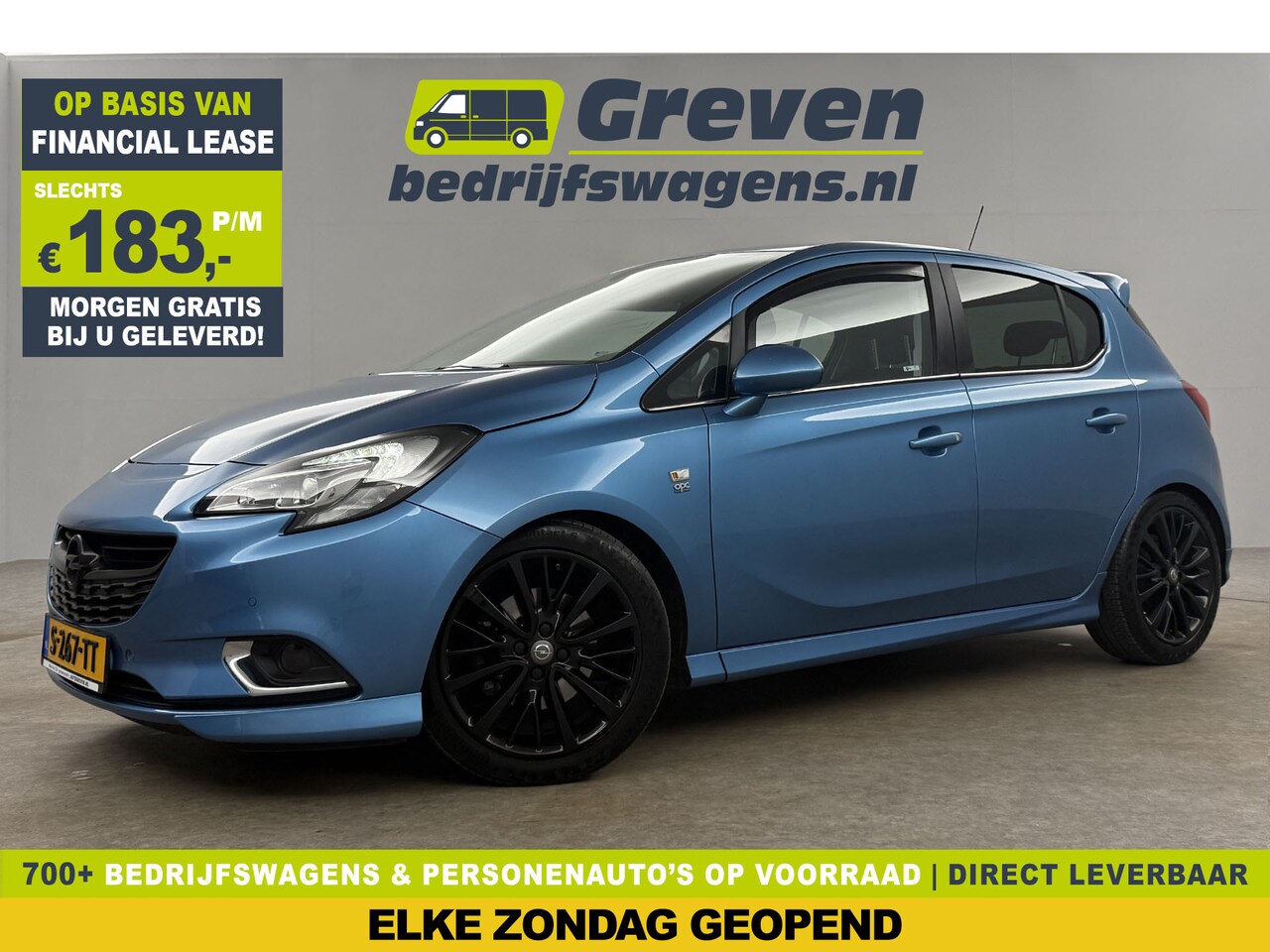 Opel Corsa - 1.0 Turbo Innovation OPC-Line Clima Carplay Cruise LED Parkeersensoren 17''LMV - AutoWereld.nl