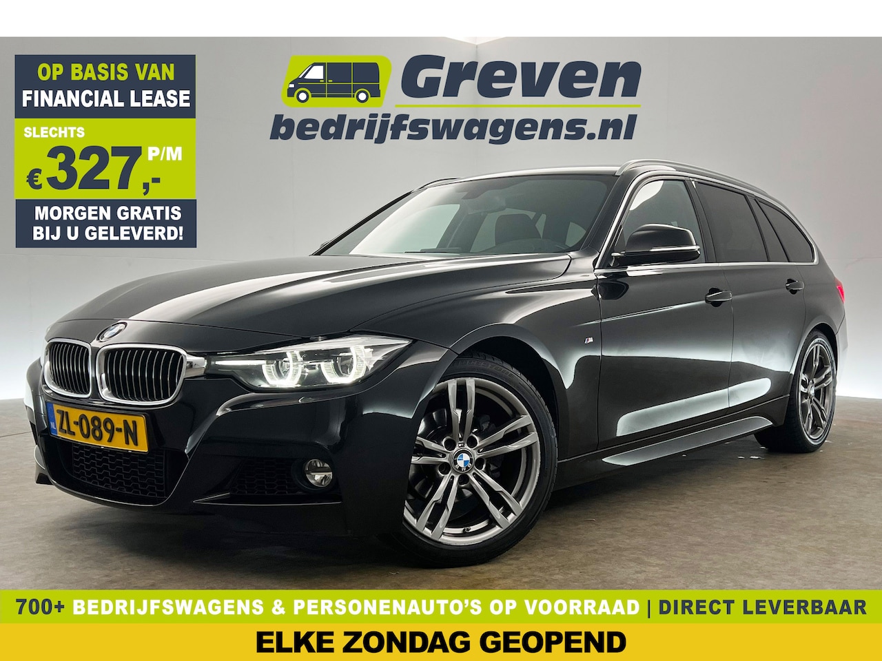 BMW 3-serie Touring - 318i M Sport Harman/Kardon Trekhaak Carplay Virtual LED Navi Clima 18"LMV Stoelverw. - AutoWereld.nl