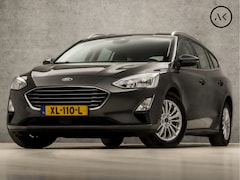 Ford Focus Wagon - 1.0 EcoBoost Titanium Automaat (APPLE CARPLAY, GROOT NAVI, CLIMATE, TREKHAAK, SPORTSTOELEN