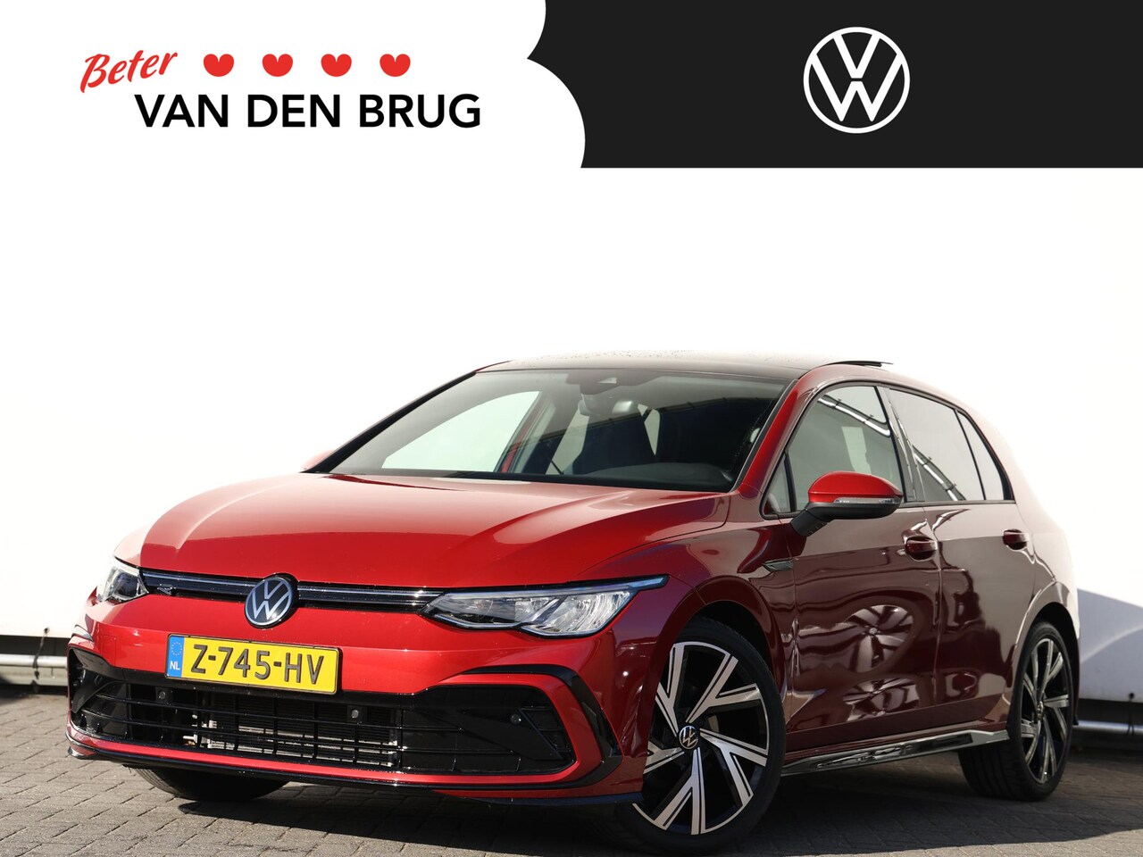 Volkswagen Golf - 1.5 eTSI R-Line 150PK DSG | Panoramadak | Led | Digitaal dashboard | Harman Kardon | Camer - AutoWereld.nl