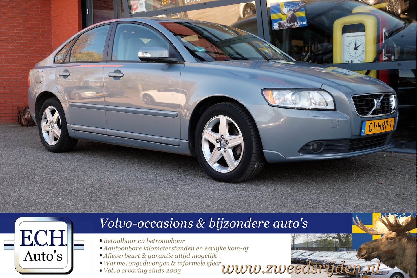 Volvo S40 - 1.8 Edition II 1.8 125 pk Edition II, Leer, Trekhaak - AutoWereld.nl