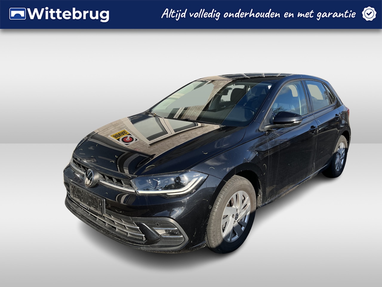 Volkswagen Polo - 1.0 TSI Style / AUTOMAAT/ ADAPT. CRUISE/ DAB/ APP-CONNECT/ AIRCO/ PARK. SENSOREN/ 15" LMV/ - AutoWereld.nl