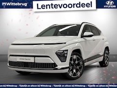 Hyundai Kona Electric - Premium 65.4 kWh Volledig Elektrisch met Navigatie, Lederen bekleding en Stoelverwarming U