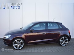 Audi A1 Sportback - 1.2 TFSI Attraction Shirazrot Airco 18" LMV Xenon Stoelverwarming Navi Zeer mooi