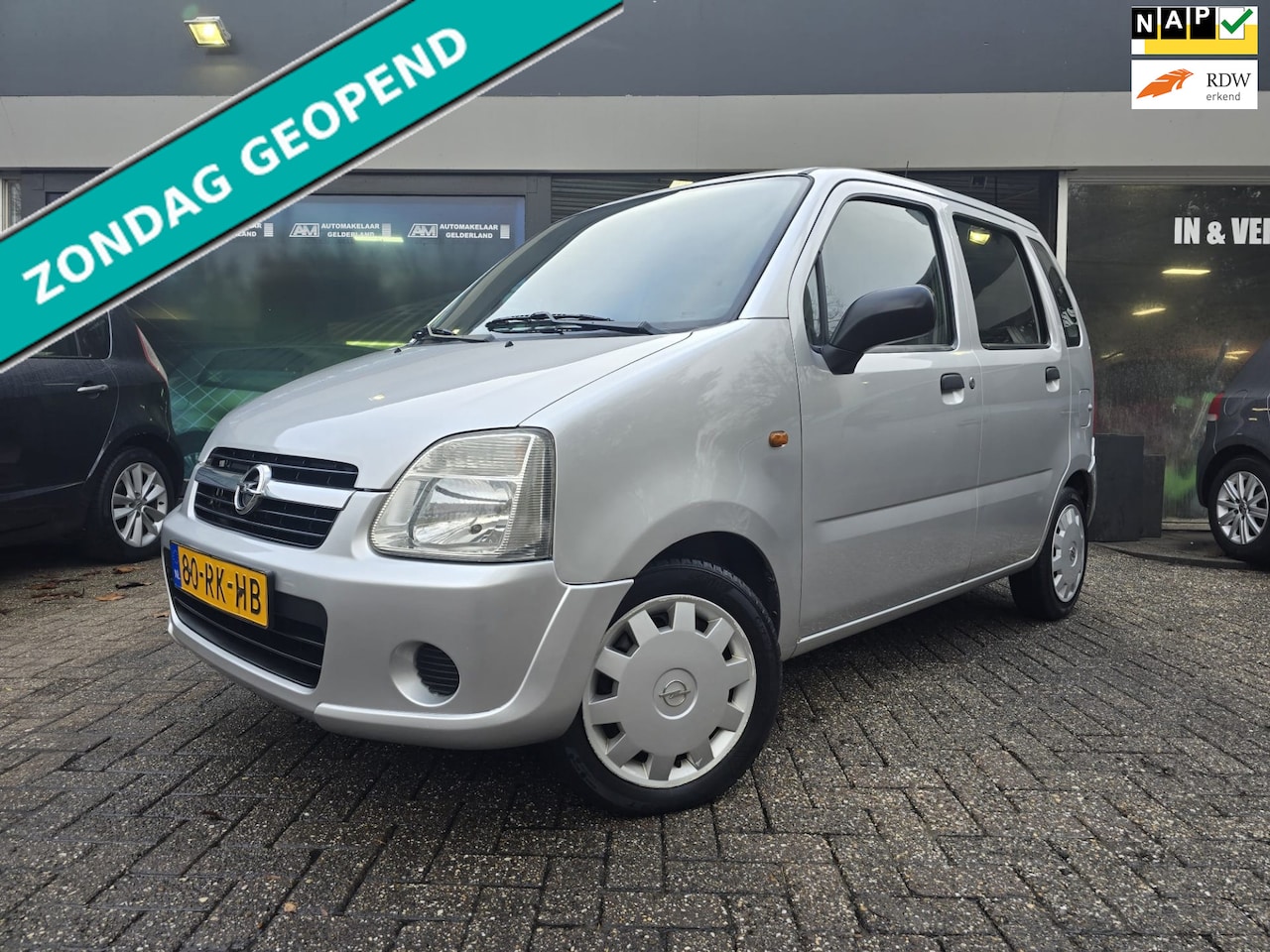 Opel Agila - 1.2-16V Flexx | 2E EIGENAAR | 12MND GARANTIE | NW APK | - AutoWereld.nl