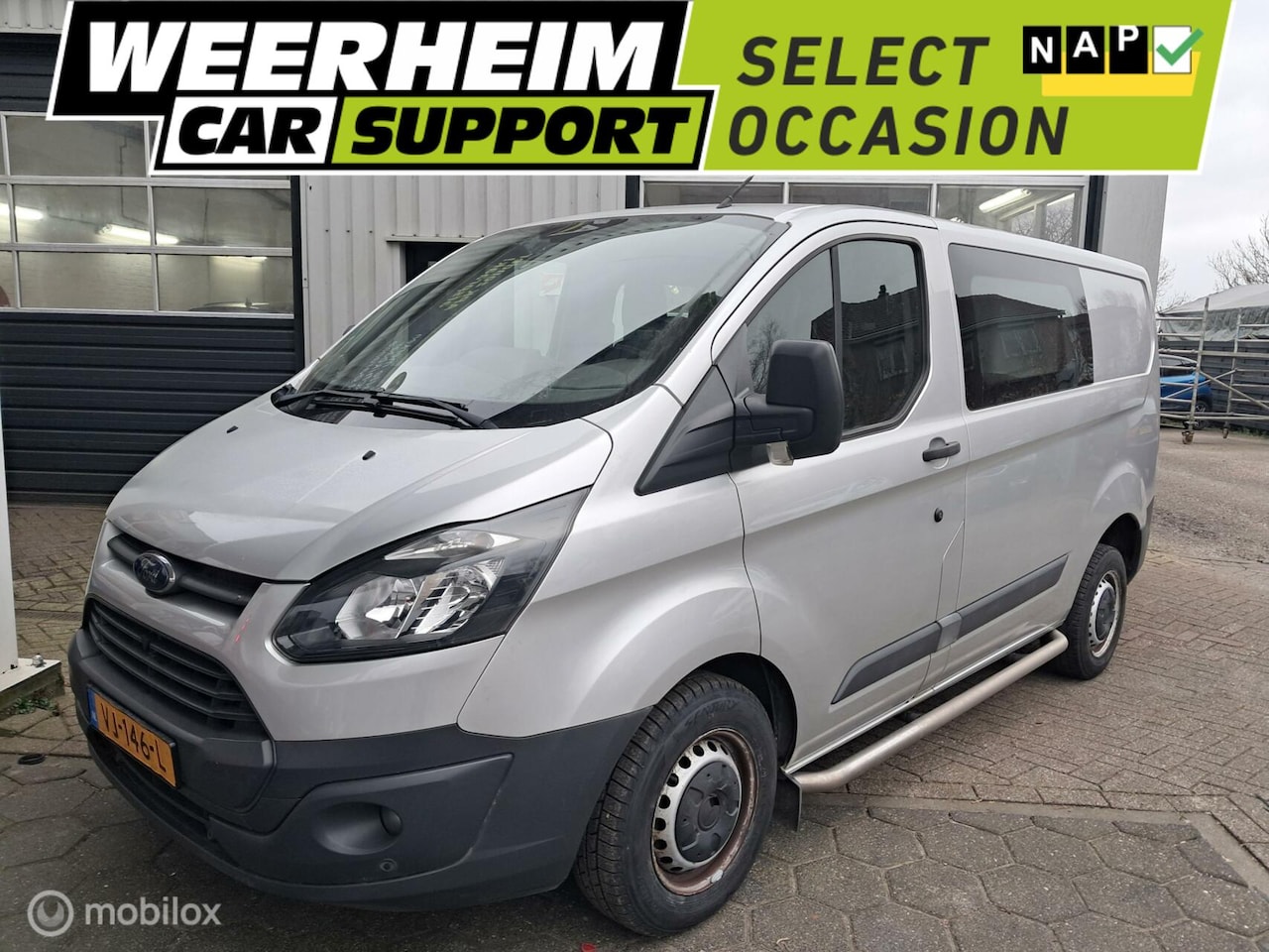 Ford Transit Custom - 270 2.2 TDCI L1H1 Ambiente Dubbel cabine - AutoWereld.nl