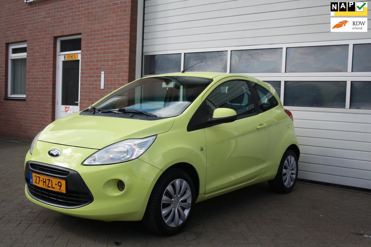 Ford Ka - 1.2 Titanium Garantie, Nap, Nederlandse Auto, 76.000km Airco, elektrische Ramen. - AutoWereld.nl