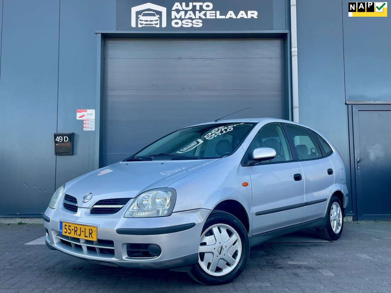 Nissan Almera Tino - 1.8 Visia NAP CLIMA NIEUWE APK CENTRALE DEURVERGRENDELING STUURBEDIENING - AutoWereld.nl