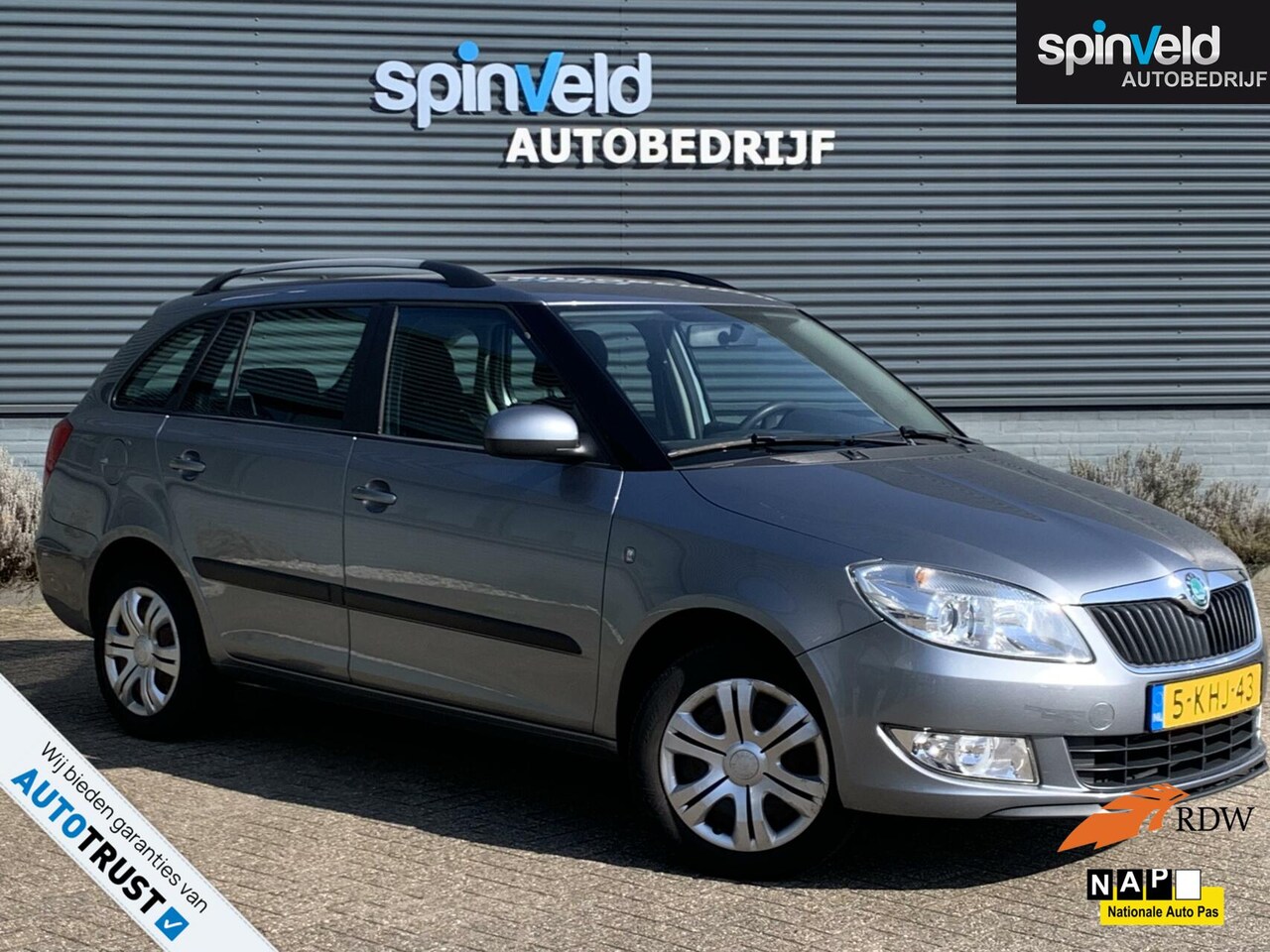 Skoda Fabia Combi - 1.2 TSI Ambition Businessline Bj`13 AUT Cruise - AutoWereld.nl