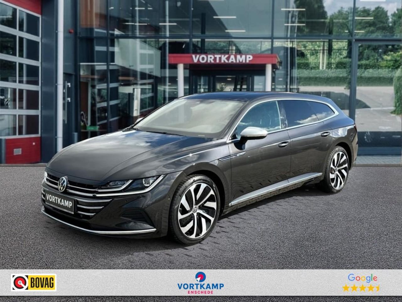 Volkswagen Arteon Shooting Brake - 2.0 TDI 4MOTION R-LINE CAMERA/LEDER/MEMORY/NAVI/ACC/STOELVERW - AutoWereld.nl