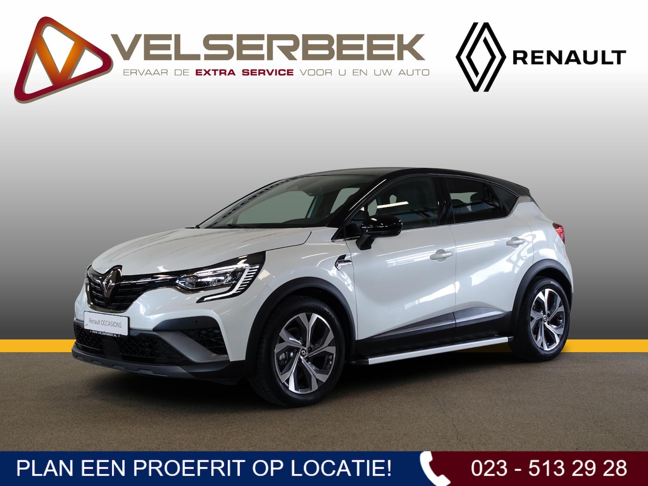 Renault Captur - 1.6 E-Tech Hybrid 145 R.S. Line *** 8261 Km *** - AutoWereld.nl