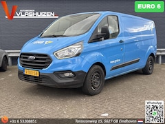 Ford Transit Custom - 320 2.0 TDCI L2H1 Trend | € 7.950, - NETTO | Euro 6 | Leder | Airco | Kasten Inbouw | Crui