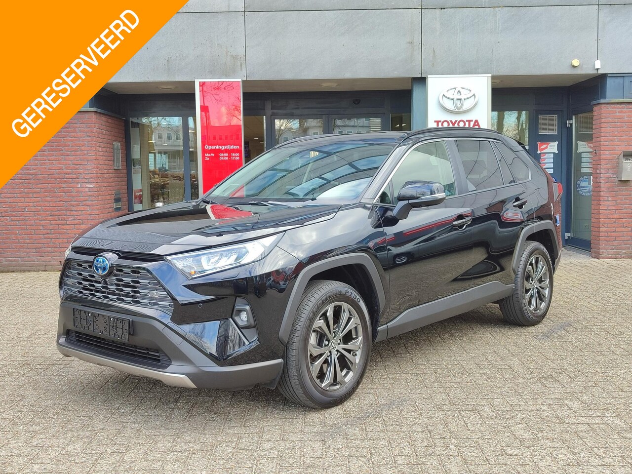 Toyota RAV4 - 2.5 HYBRID EXECUTIVE STOEL/STUURVERW 360° CAMERA LEER JBL-AUDIO 18'' LM-VELGEN EL-ACHTERKL - AutoWereld.nl