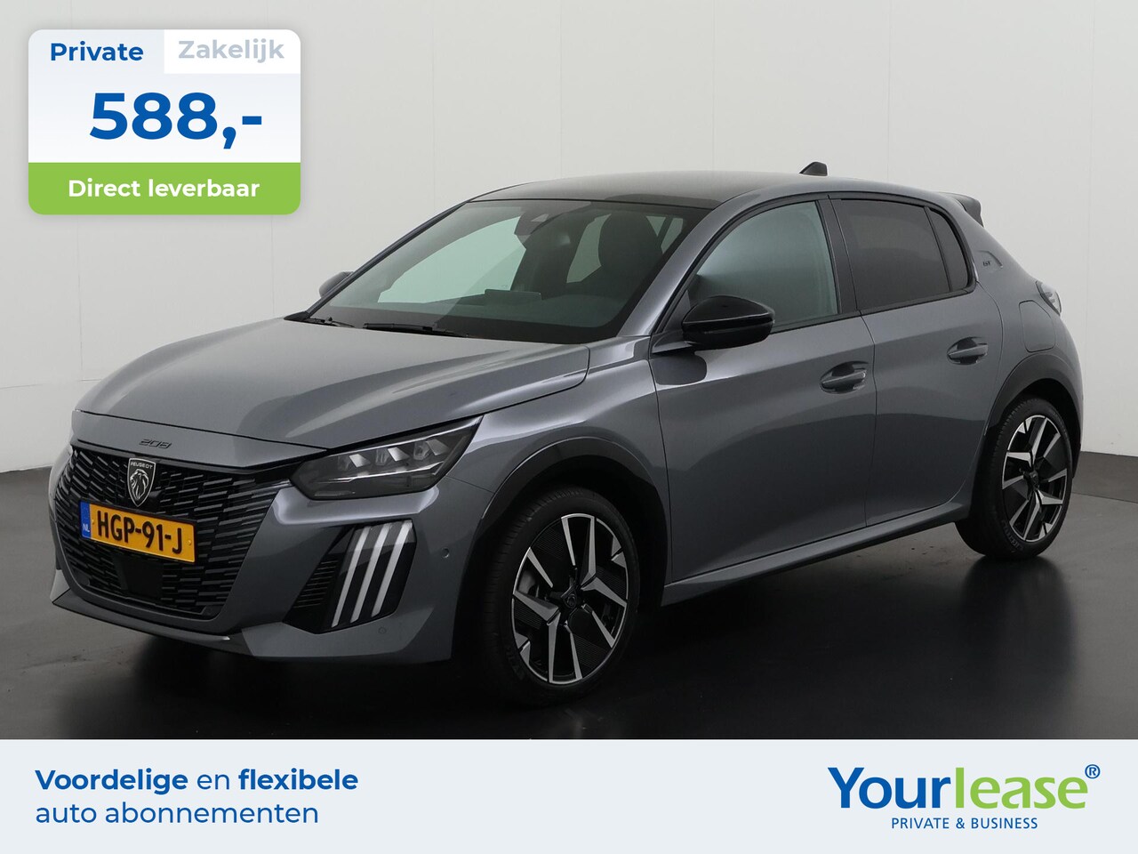 Peugeot 208 - Hybrid 100 e-DCS6 GT Automaat | All-in 588,- Private Lease | Zondag Open! - AutoWereld.nl