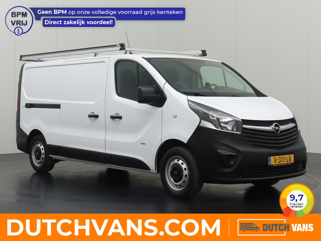 Opel Vivaro - 1.6CDTI 120PK Lang Imperiaal | Trekhaak | Navigatie | Airco | 3-Persoons - AutoWereld.nl