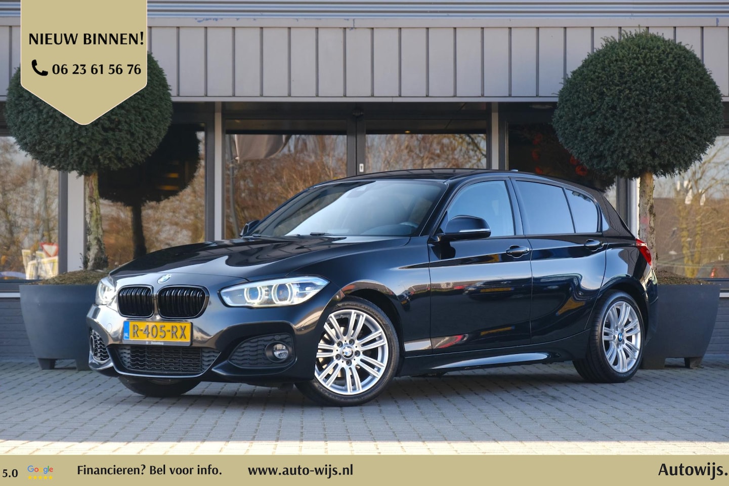 BMW 1-serie - 118i M Sport|Alcantara|Camera|AUT|Led|Stoelver|Dealer onderhouden - AutoWereld.nl