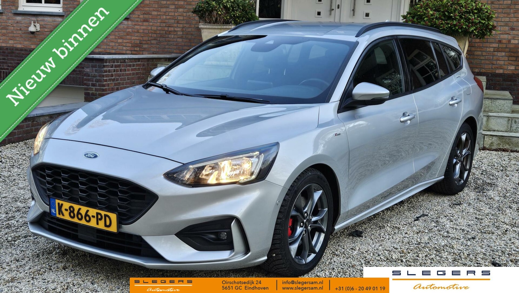 Ford Focus Wagon - 1.0 EcoBoost Titanium Business ST line met afneembare trekhaak Carplay verwarmde stoelen s - AutoWereld.nl