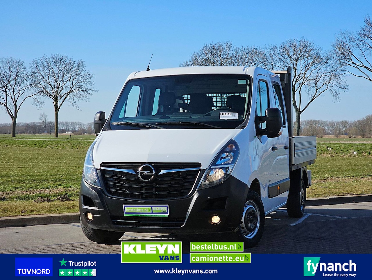 Opel Movano - 2.3 DUB CAB Open-Laadbak - AutoWereld.nl