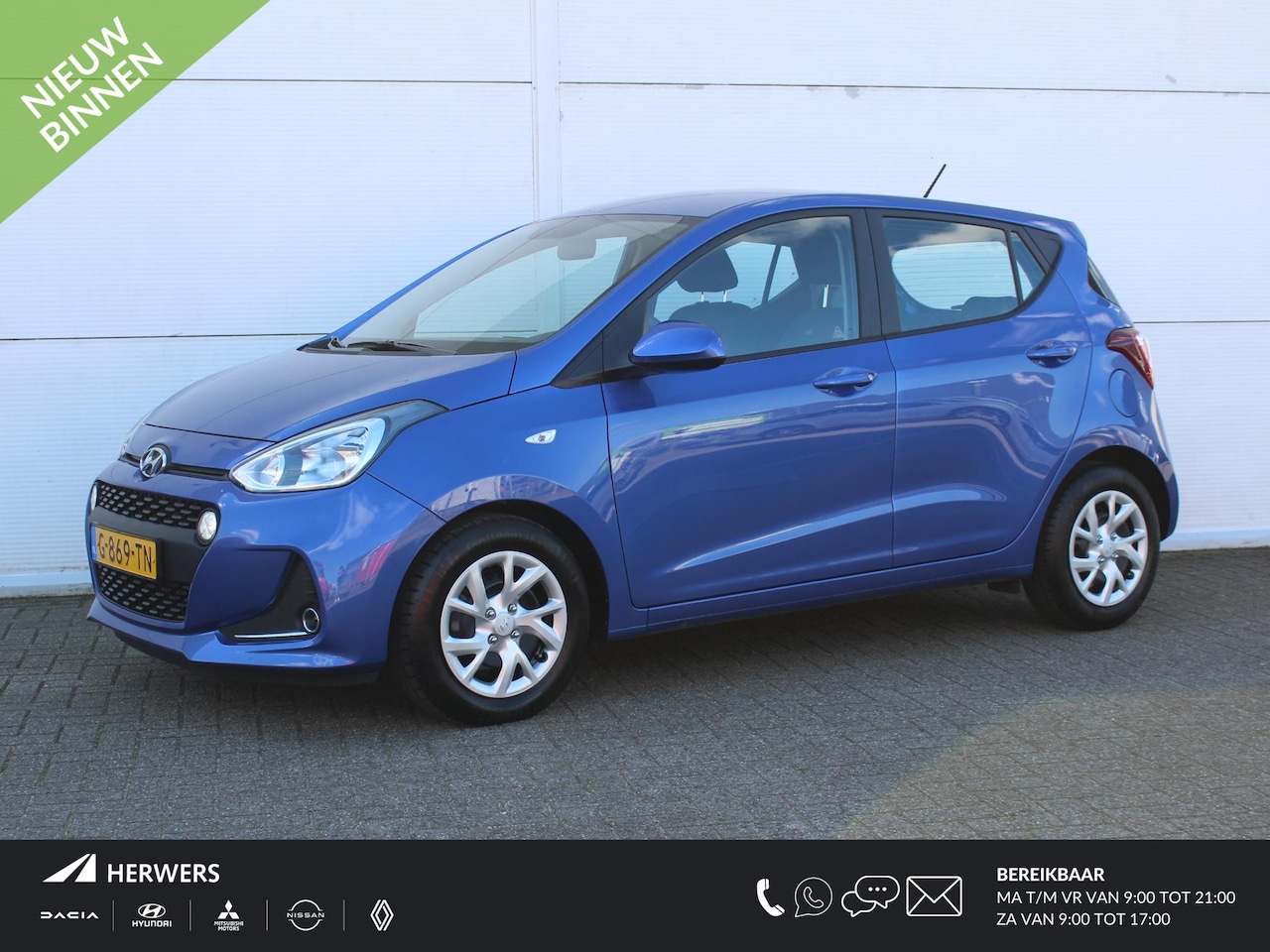 Hyundai i10 - 1.0i Comfort / Lage Kilometerstand / Airco / Cruise Control / Bluetooth / Elektrische Rame - AutoWereld.nl