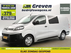 Citroën Jumpy - 2.0 BlueHDI L3H1 | MARGE | Dubbele Cabine | 5 Persoons | Airco Cruise Carplay Navigatie PD