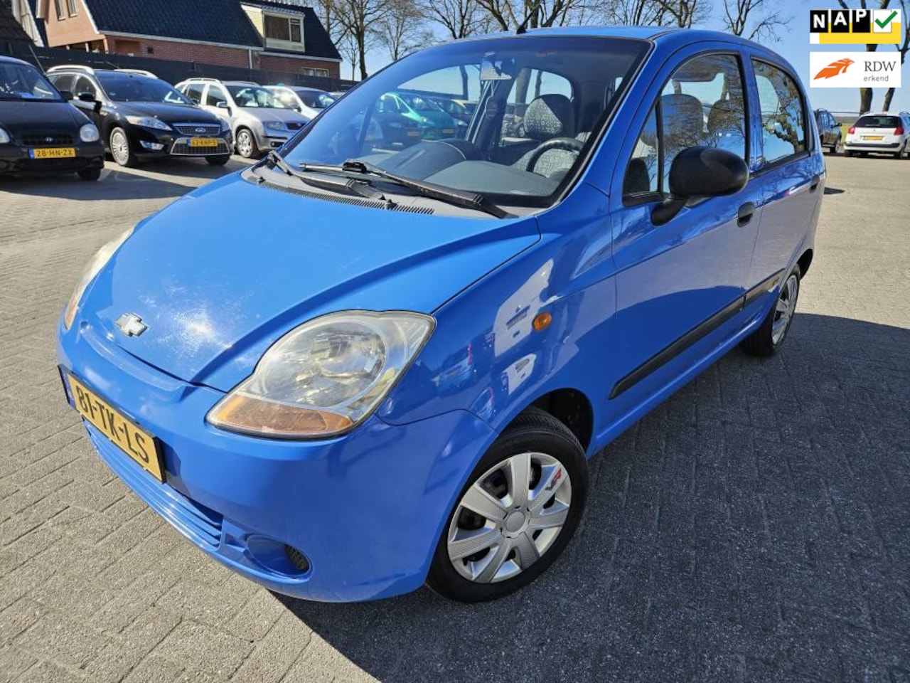 Chevrolet Matiz - 0.8 Spirit. 2006. Stuurbekrachtiging/Elektrisch pakket/CV. APK 03-2026 - AutoWereld.nl