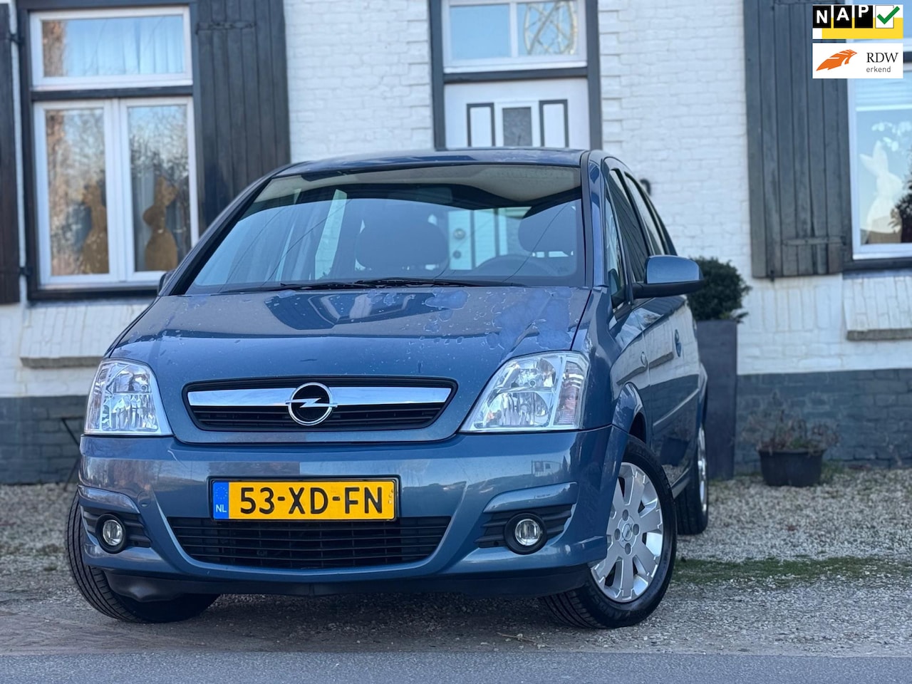 Opel Meriva - 1.4-16V Temptation|Airco|Bluetooth|Cruise|Elek-ramen| - AutoWereld.nl