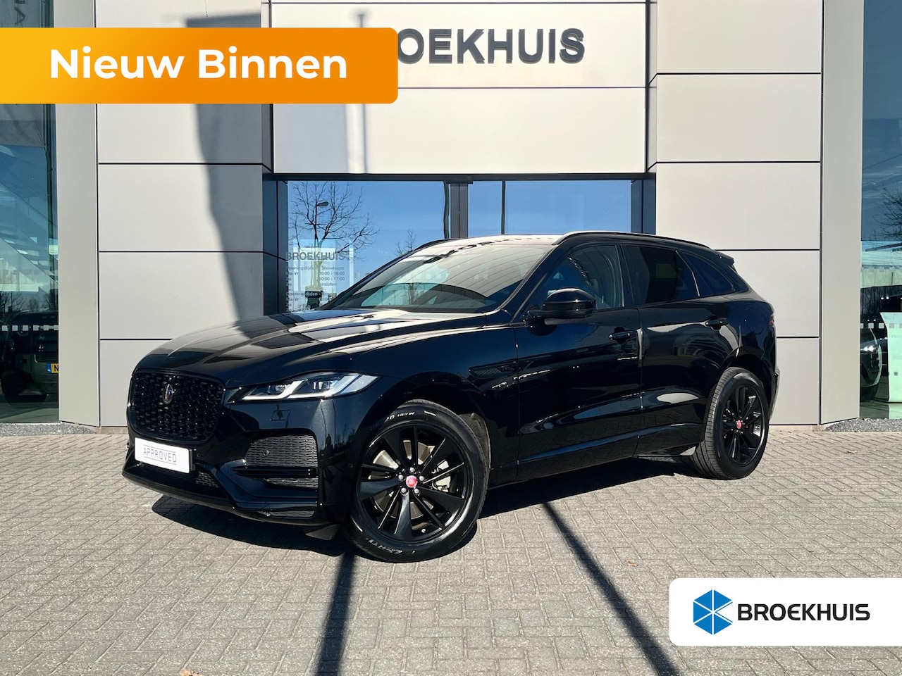 Jaguar F-Pace - 2.0 P400e PHEV R-Dynamic S | Panoramadak | 20 Inch | Black Pack | Cold Climate | Stoelverw - AutoWereld.nl