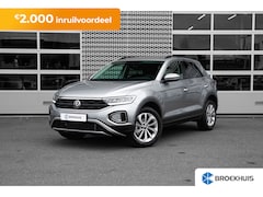 Volkswagen T-Roc - 1.5 TSI 150 7DSG Life Edition Inclusief €2000, - inruilvoordeel | | 'App-Connect' draadloz