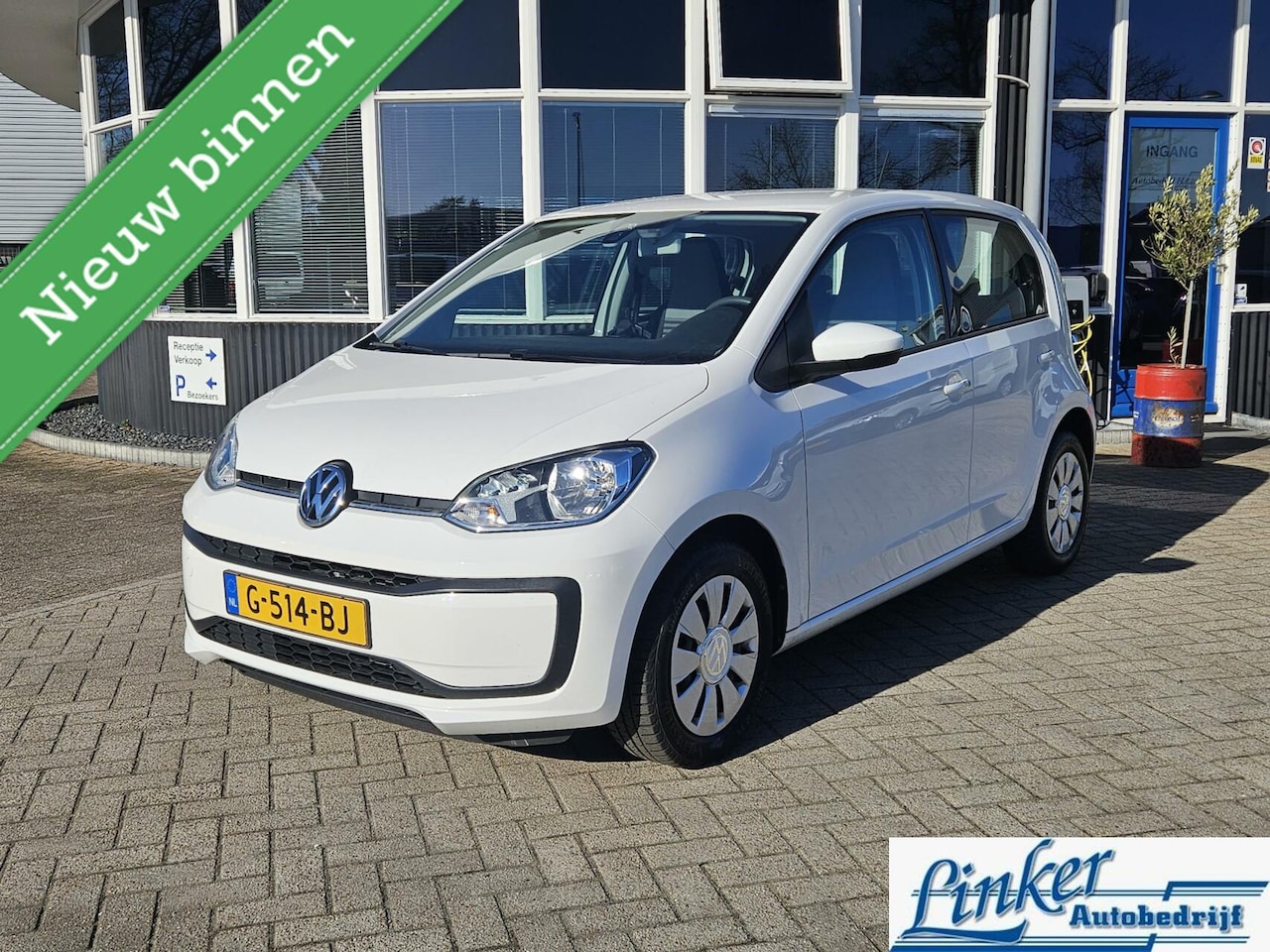 Volkswagen Up! - 1.0 BMT move up! 5DRS AIRCO DAB BLUETOOTH GEEN AFLVERKOSTEN - AutoWereld.nl