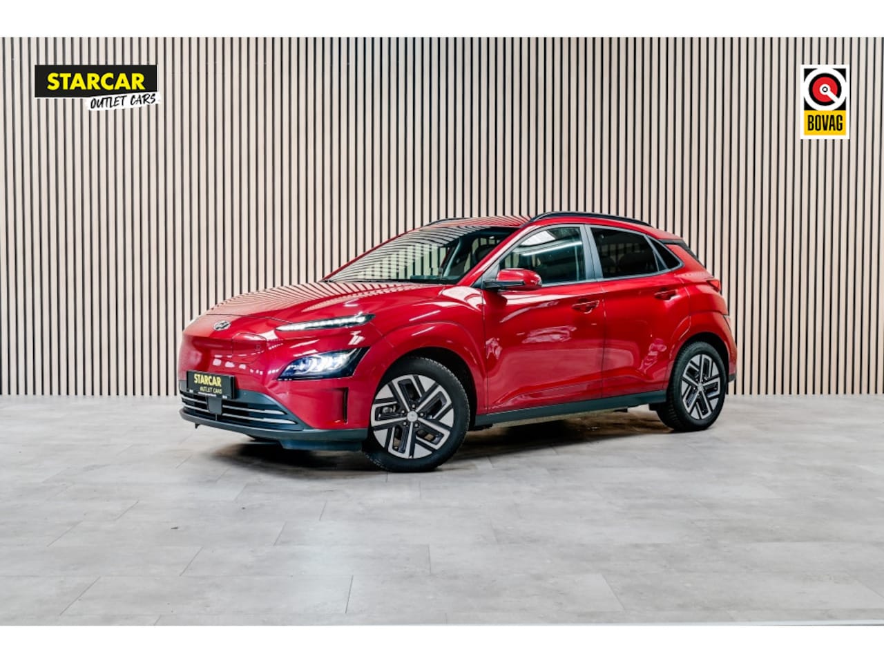 Hyundai Kona - Premium64 kWh |Leer|Stoelkoeling|Krell - AutoWereld.nl